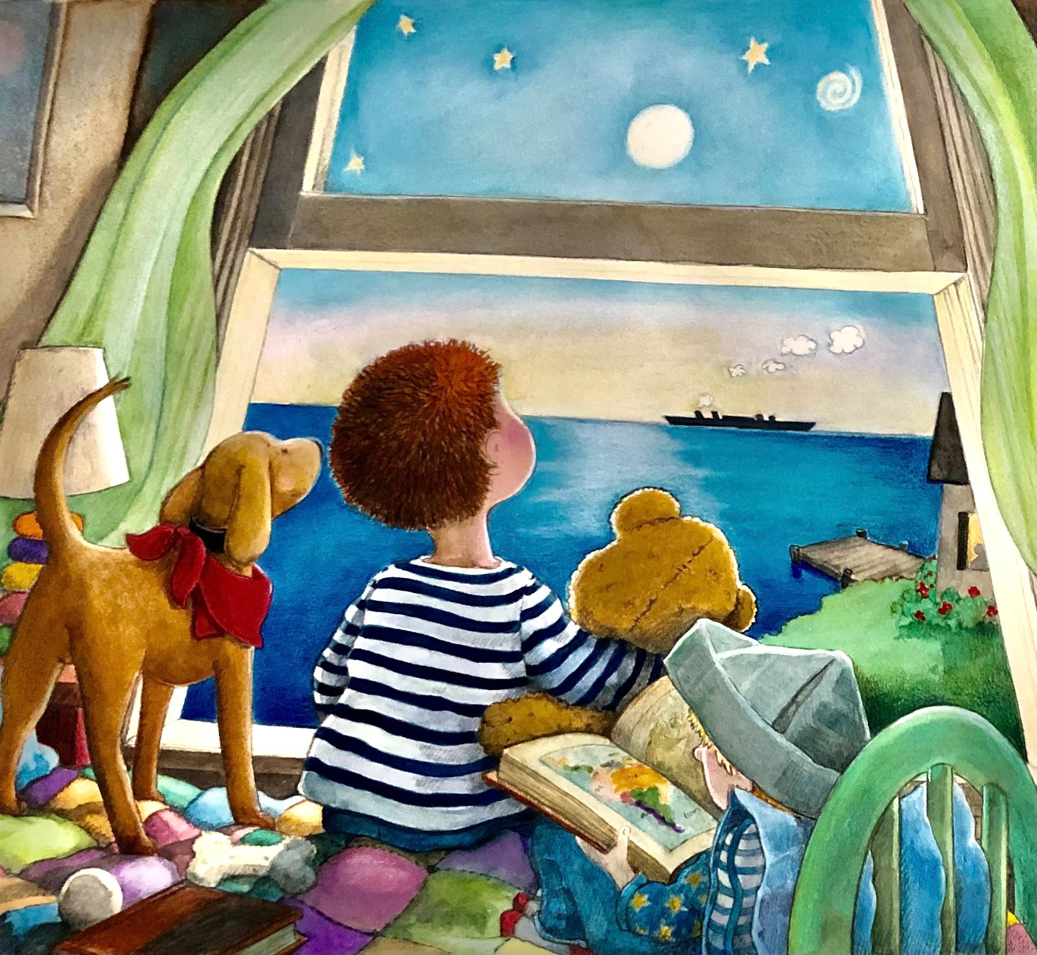 Nursery Art Prints from The Dreamers Collection by Becklings.