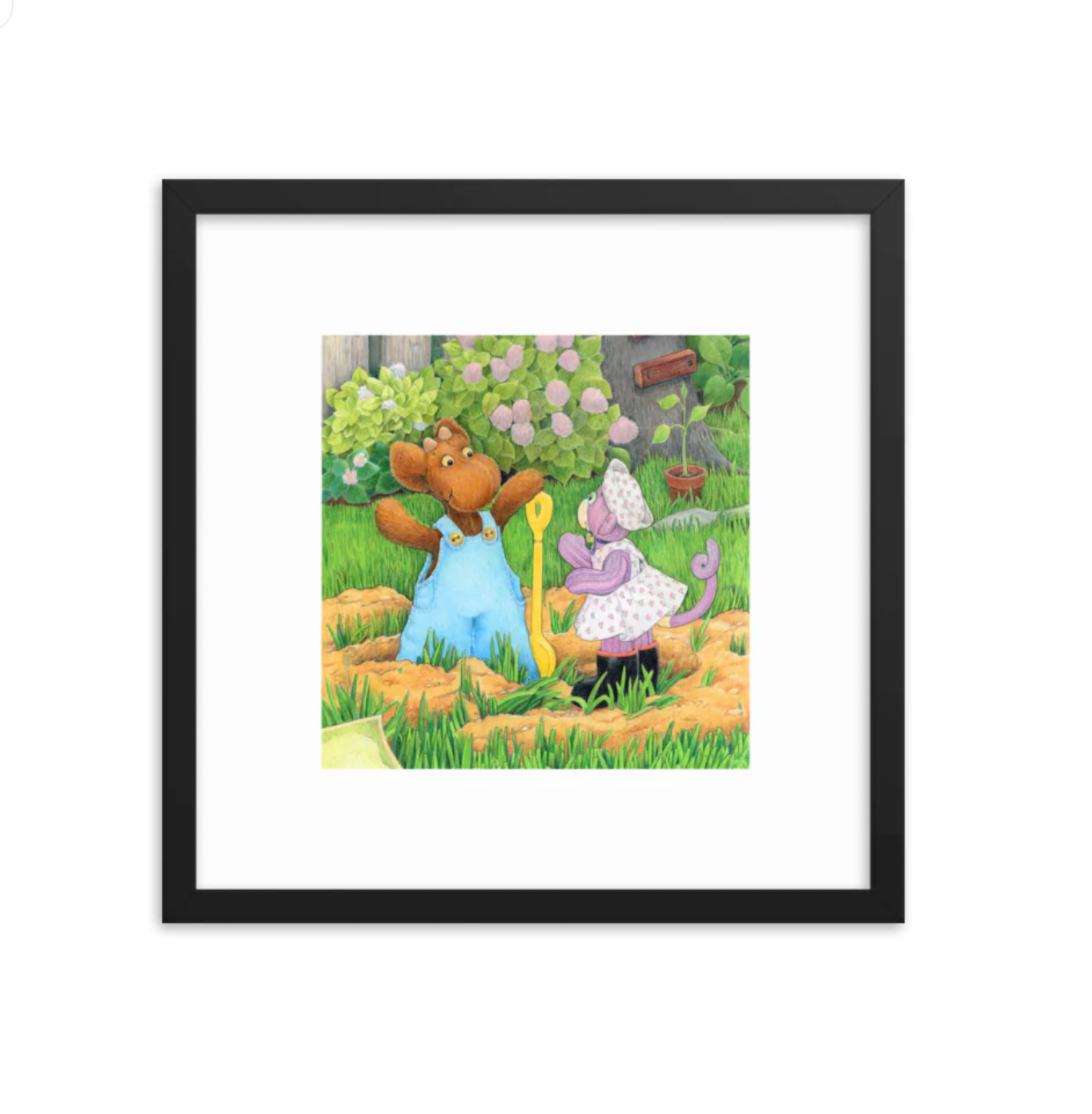 Elliot Moose Prints - Framed