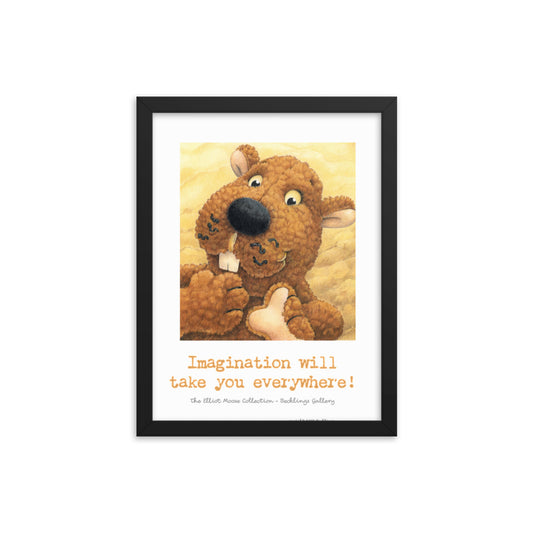 EWA - Framed - Beaverton Reminder - Imagination will take you everywhere.