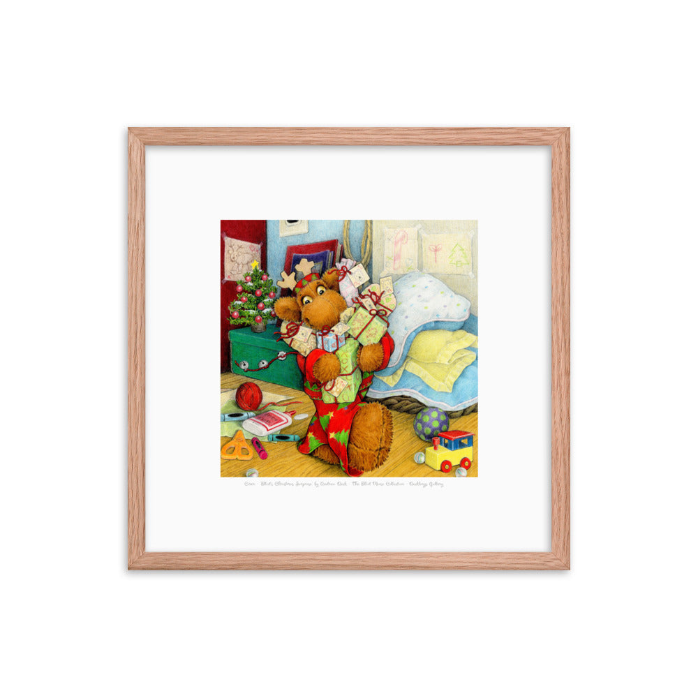 Elliot Print Framed - Elliot's Christmas Surprise, Cover $78+