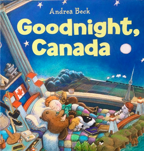 Original Art -  Goodnight, Canada. "Goodnight, Nova Scotia." 18.5 x 9.5