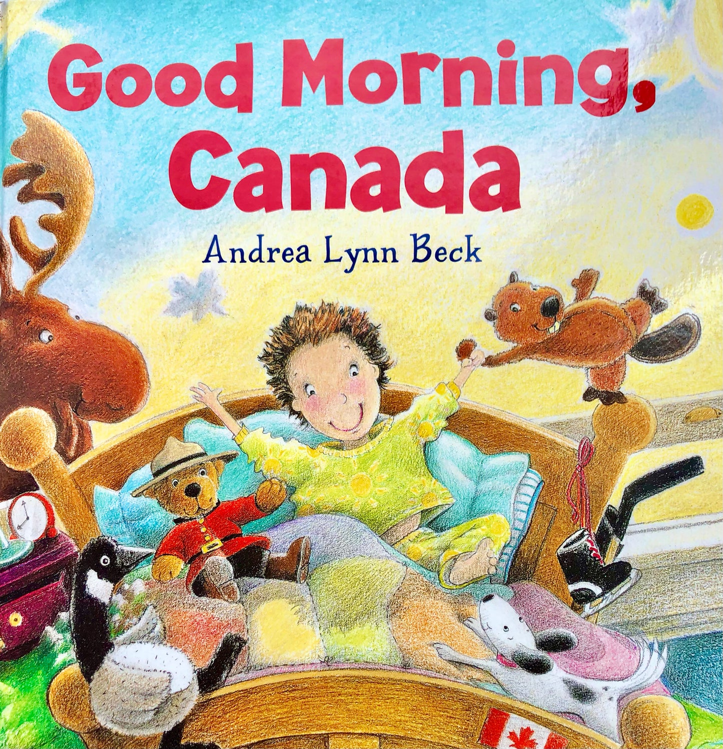 Original Art - Good Morning Canada - "Are You Getting Up Too?" 18.5x9.5in  47x24cm